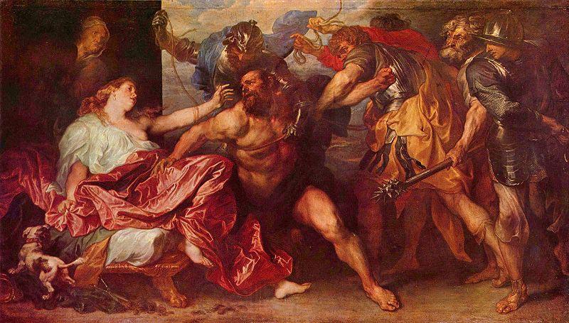 Anthony Van Dyck Simson und Dalila Spain oil painting art